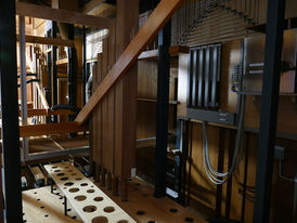 Sanierung der "Lötzerich" Orgel in St. Crescentius (Foto: Karl-Franz Thiede)